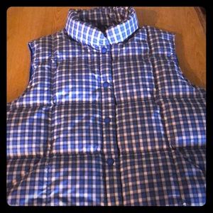 Cute Down Blue Puffer Vest